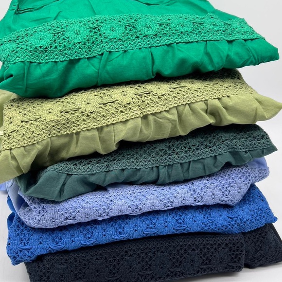 Cottagecore Long Skirt Pine Green - Picture 6 of 8